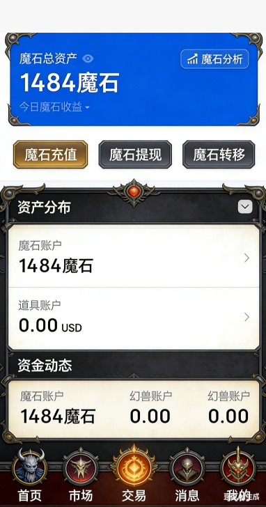 魔域新区野外开荒